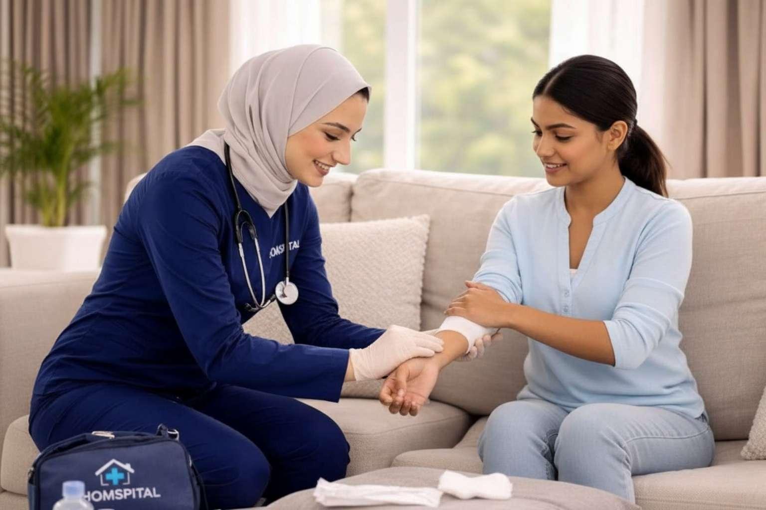 Woundcare services in Ajman
