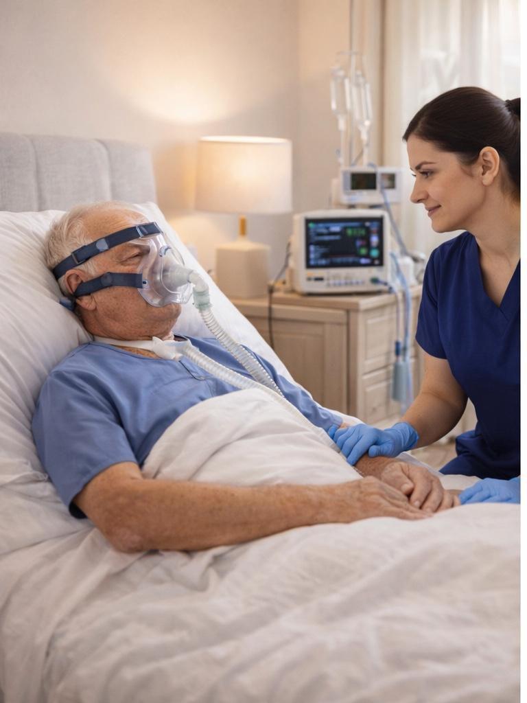 advanced home healthcare ventilator support in Dubai
