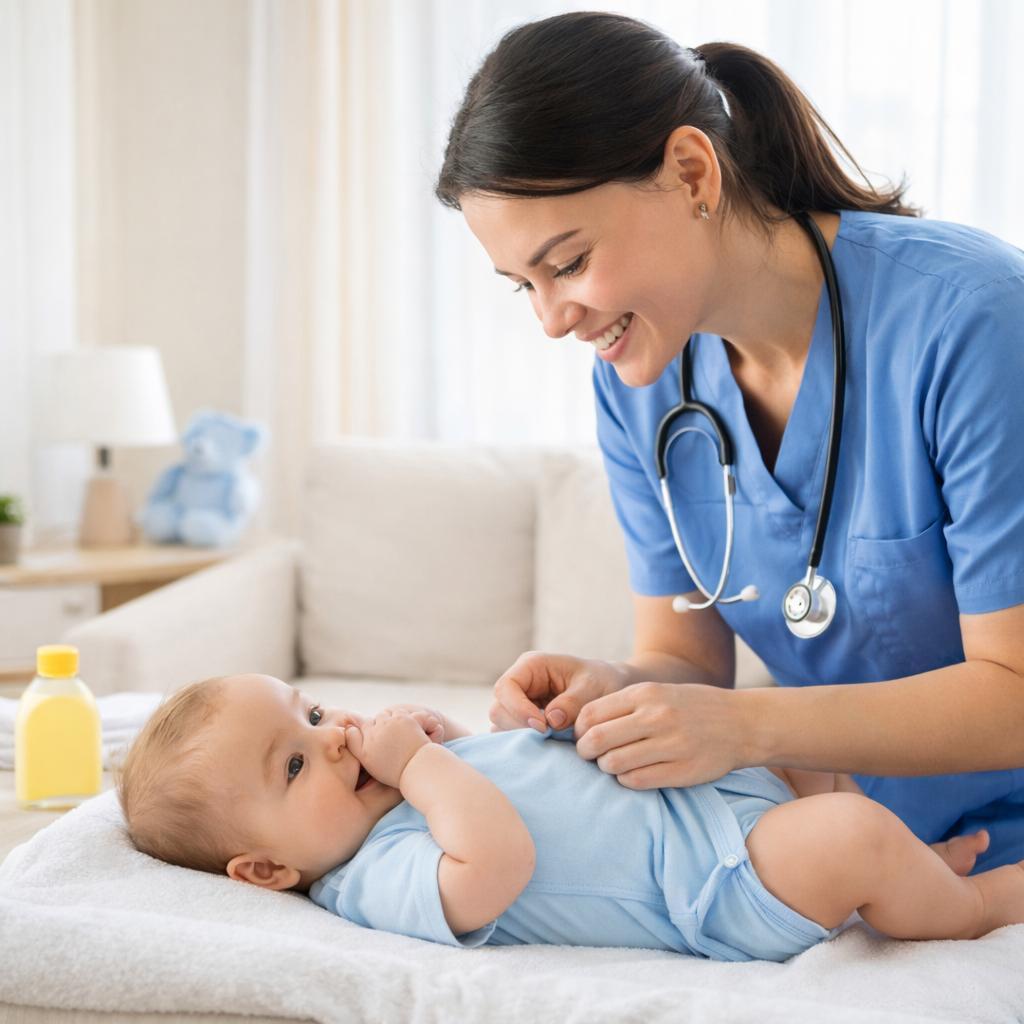newborn care support at home by nurse