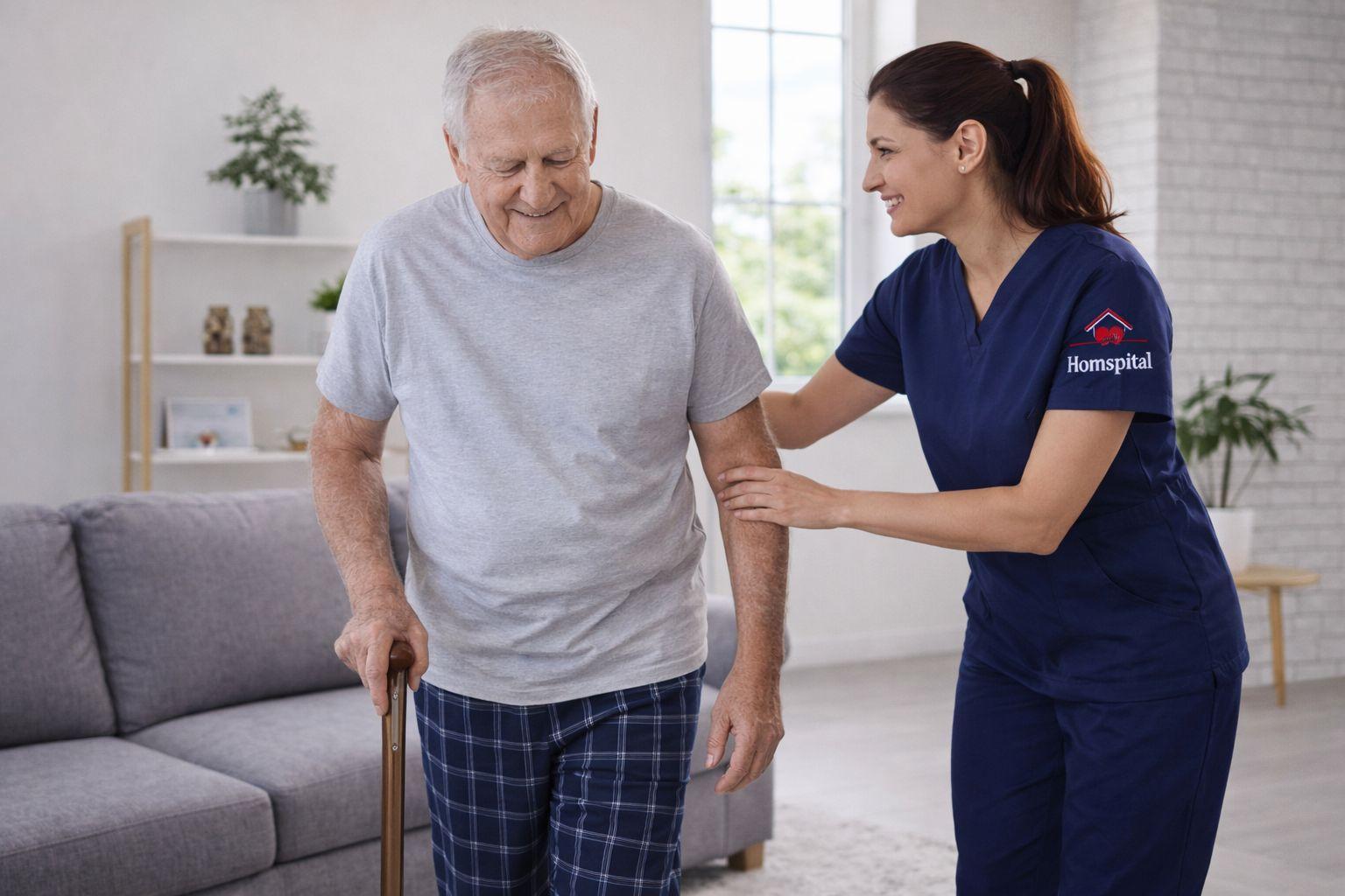 home physiotherapy exercise session in Dubai