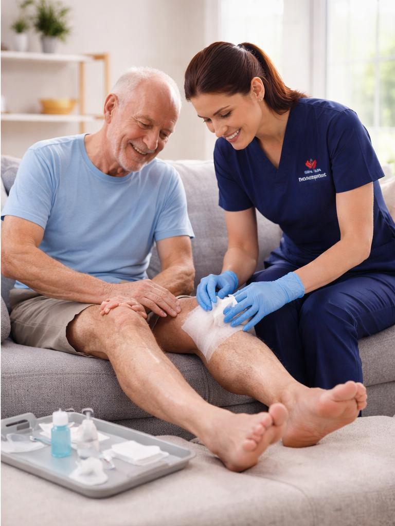 woundcare home Dubai