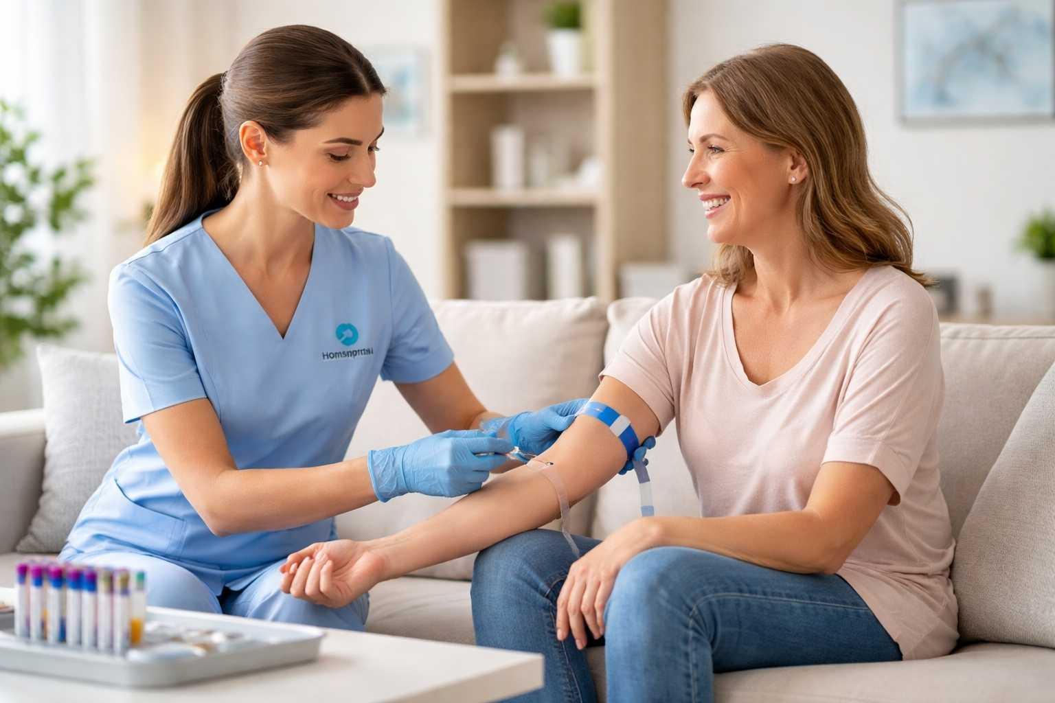 Blood Collection at Home in Dubai, Sharjah, Ajman & UAE