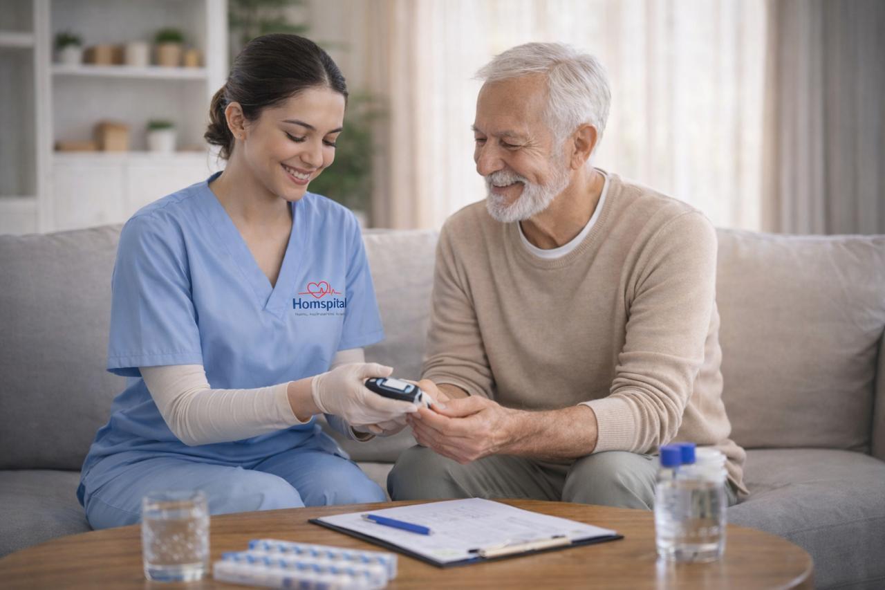 Diabetes Management at Home in Dubai UAE