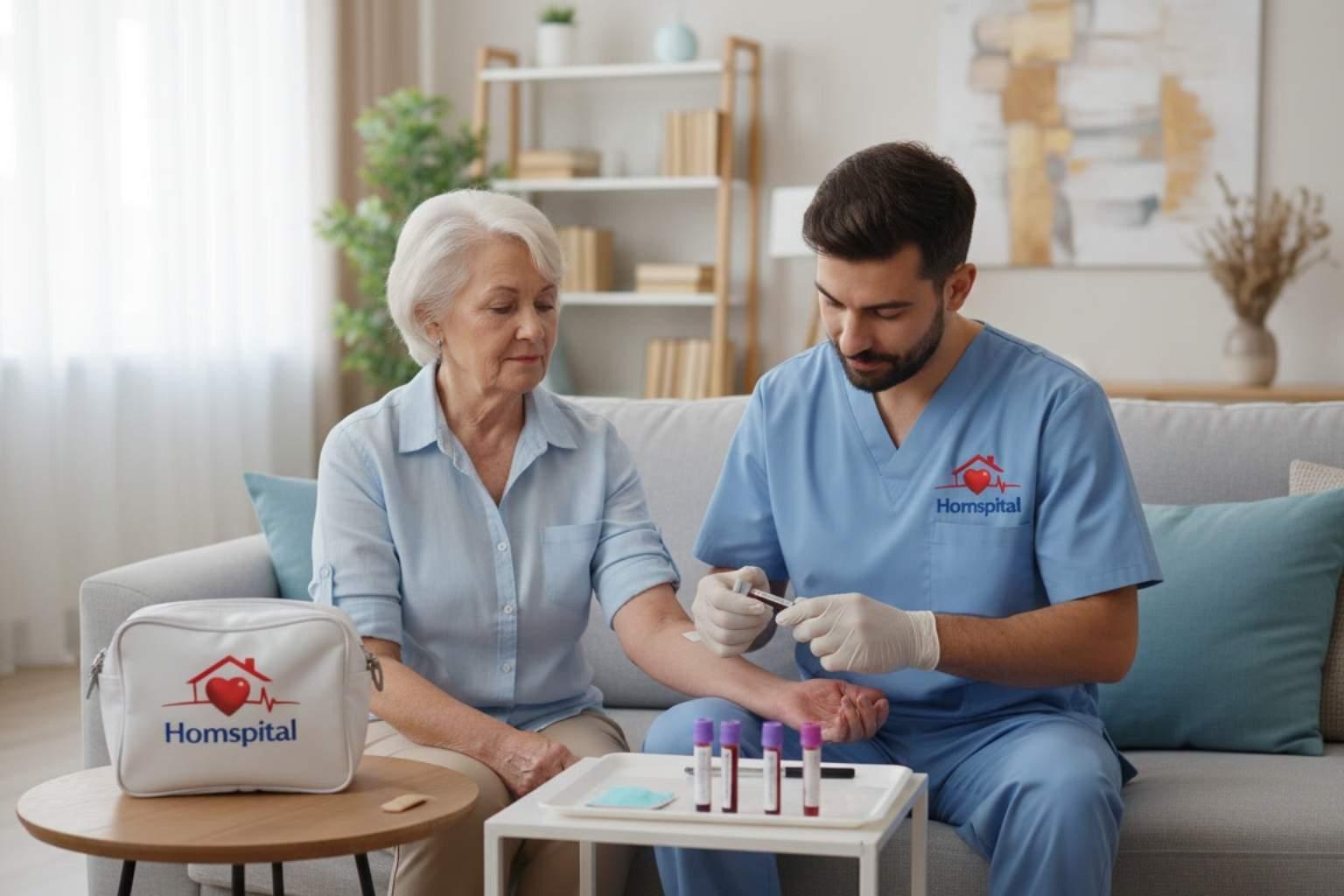 Home blood collection Dubai