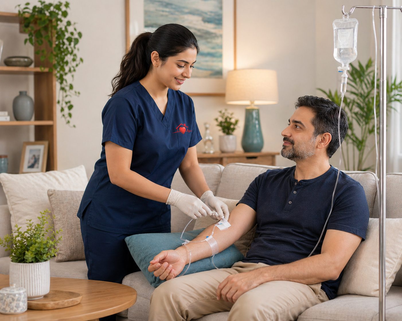 IV Therapy at Home in Dubai