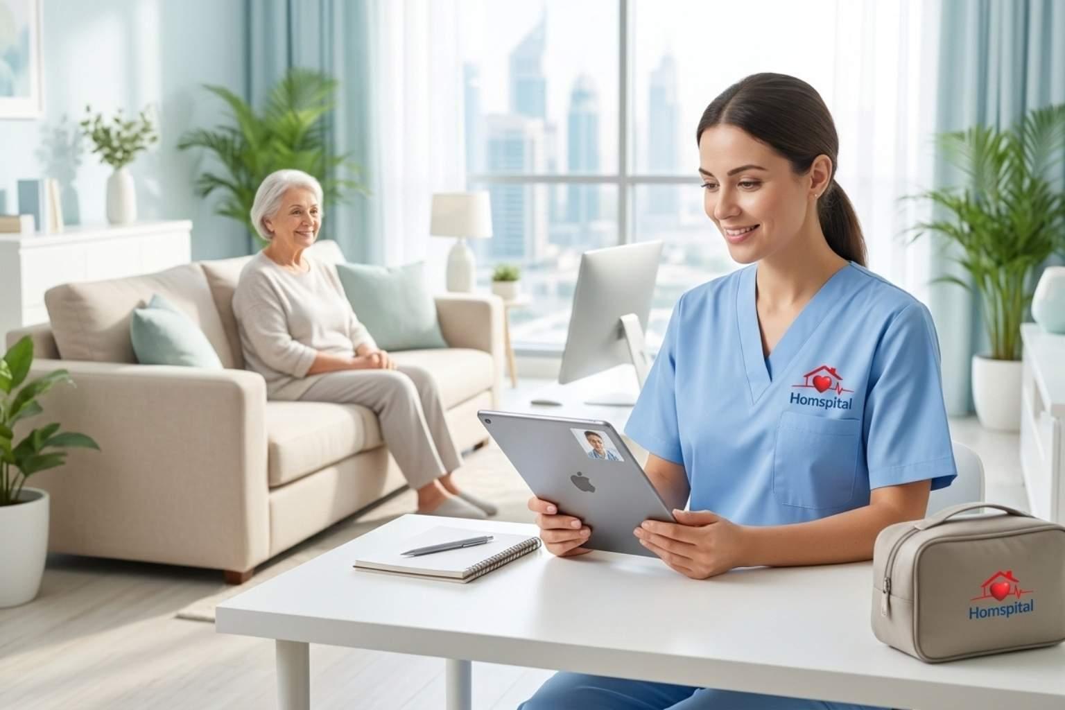 Telemedicine Consultation in Dubai Sharjah and Ajman Homspital